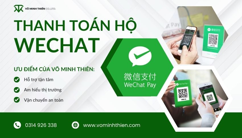 Dịch vụ thanh toán hộ Wechat Pay tại VMT