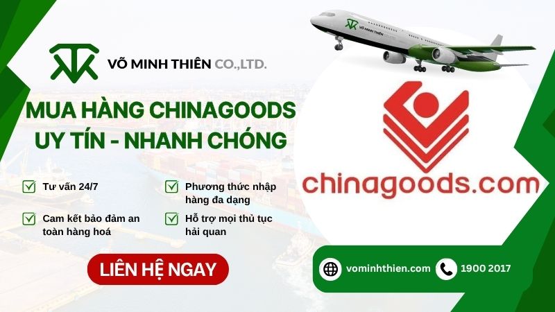 Võ Minh Thiên cung cấp dịch vụ order hàng Chinagoods uy tín, chất lượng cao