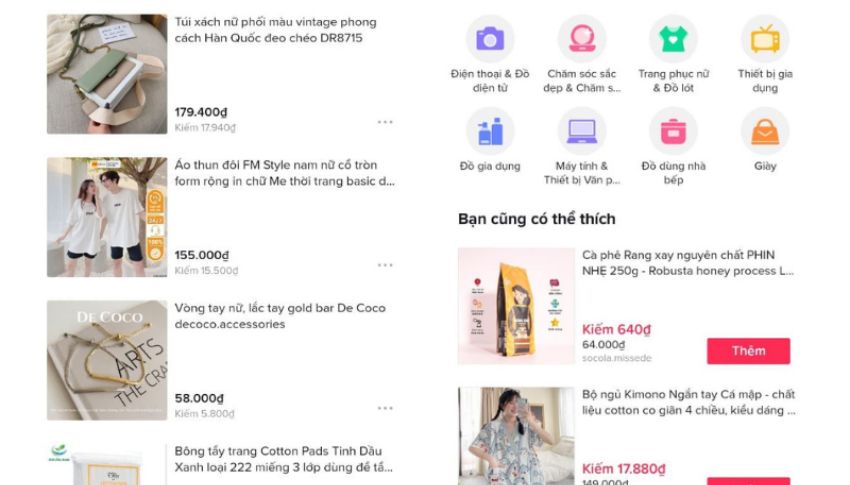 Nguồn hàng phụ kiện đi biển Tik Tok Shop