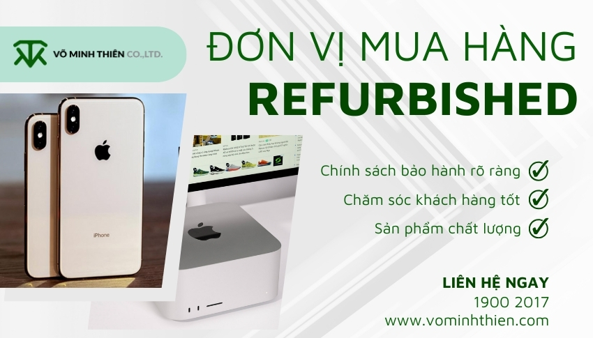 Nhận tìm nguồn hàng Refurbished