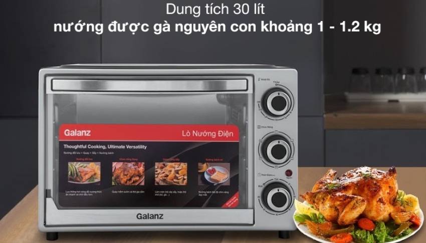 Lò nướng Galanz nhập khẩu từ Trung Quốc