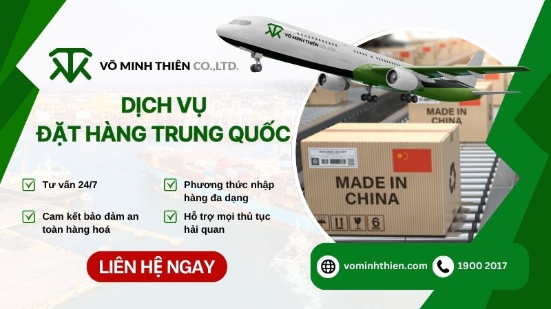 Dịch vụ mua hàng Trung Quốc Võ Minh Thiên