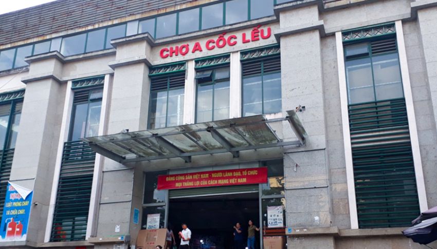 Chợ Cốc Lếu - địa điểm lấy hàng tại cửa khẩu trung quốc