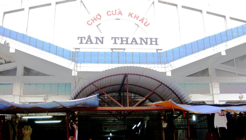 Chợ tân thanh là một trong các cửa khẩu nhập hàng trung quốc