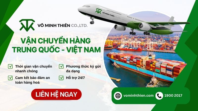 Võ Minh Thiên nhận vận chuyển hàng từ cửa khẩu Trung - Việt Nam nhanh chóng