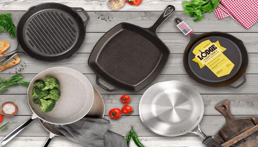 Tổng hợp 5 mẫu chảo chống dính Trung Quốc bằng thép, gang đáng mua
