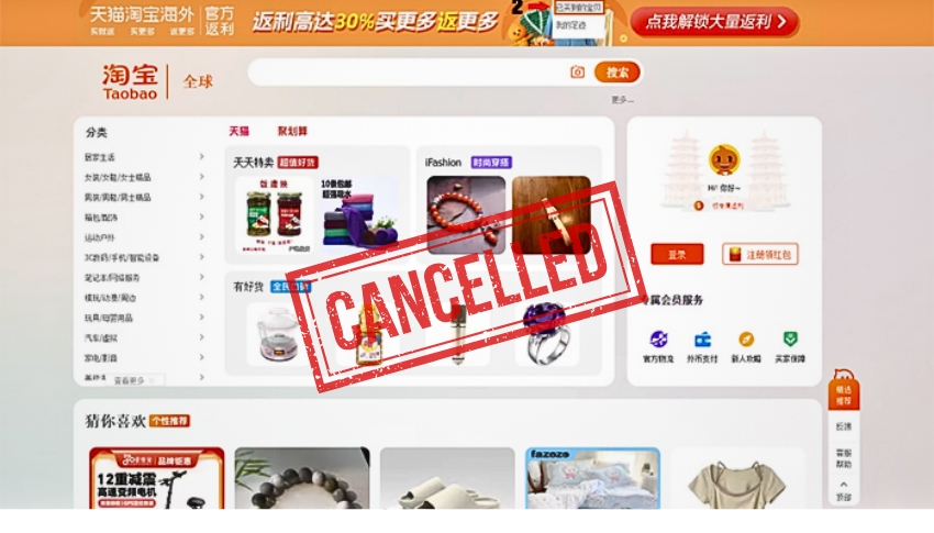 Những trường hợp có thể áp dụng cách huỷ đơn hàng Taobao