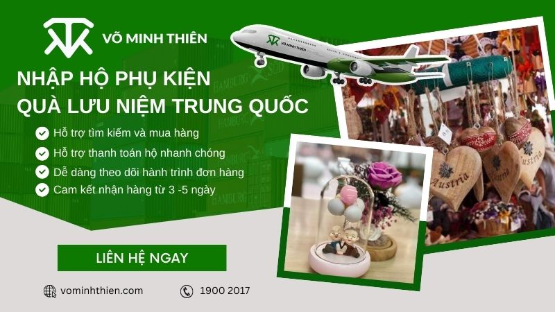 Nguồn hàng phụ kiện quà tặng Trung Quốc giá rẻ, đa dạng mẫu mã