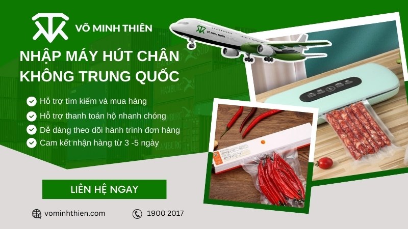 Bật mí 5 hãng máy hút chân không Trung Quốc bền, giá rẻ