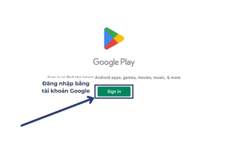 Đăng nhập tài khoản Google