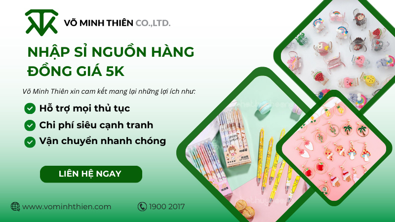 Cách Tìm Nguồn Hàng Đồng Giá 5k Vốn Ít Về Kinh Doanh