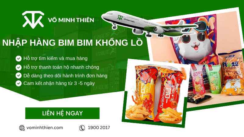 Bim Bim Khổng Lồ Mua Ở Đâu? Top 4 Nguồn Snack Trung Quốc Giá Rẻ