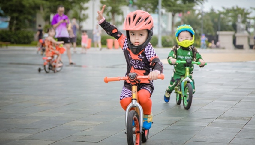 Xu hướng sử dụng xe đạp thăng bằng cho bé hiện nay
