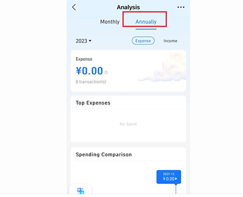 Kiểm tra hạn mức thanh toán Alipay trên điện thoại