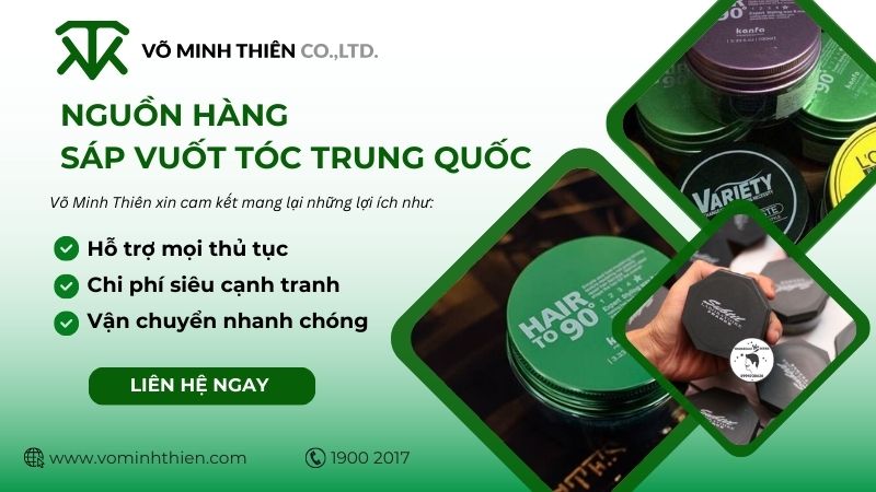 Top 4 nguồn hàng sáp vuốt tóc​ Trung Quốc chính hãng, giá tốt